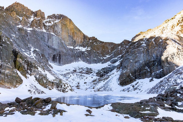 chasm lake winter hikes