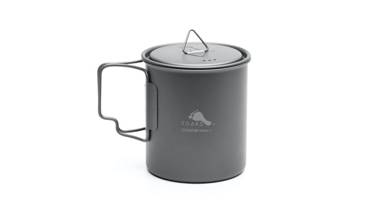 TOAKS Light Titanium 450ml Cup with Lid