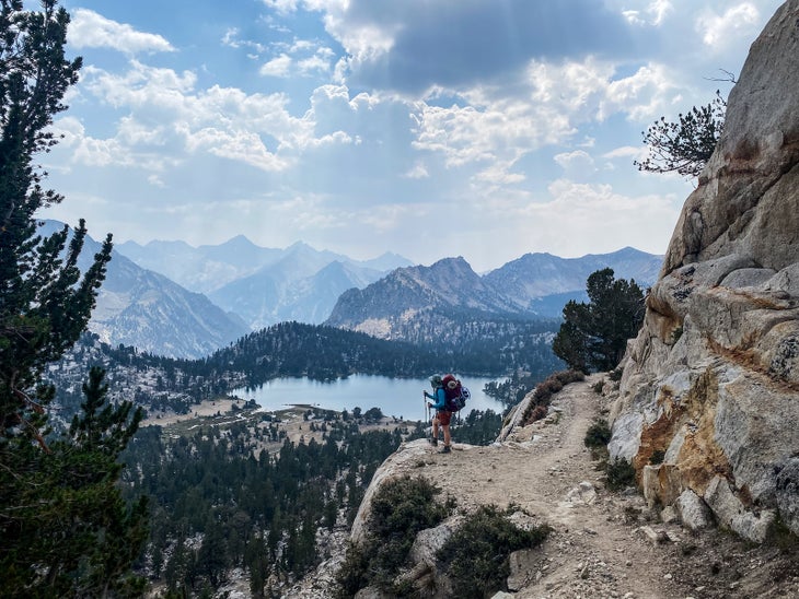 John Muir Trail - Leading to Hikes along Kearsarge