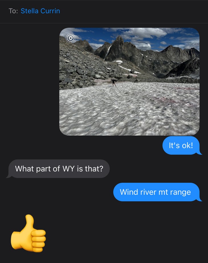 text message