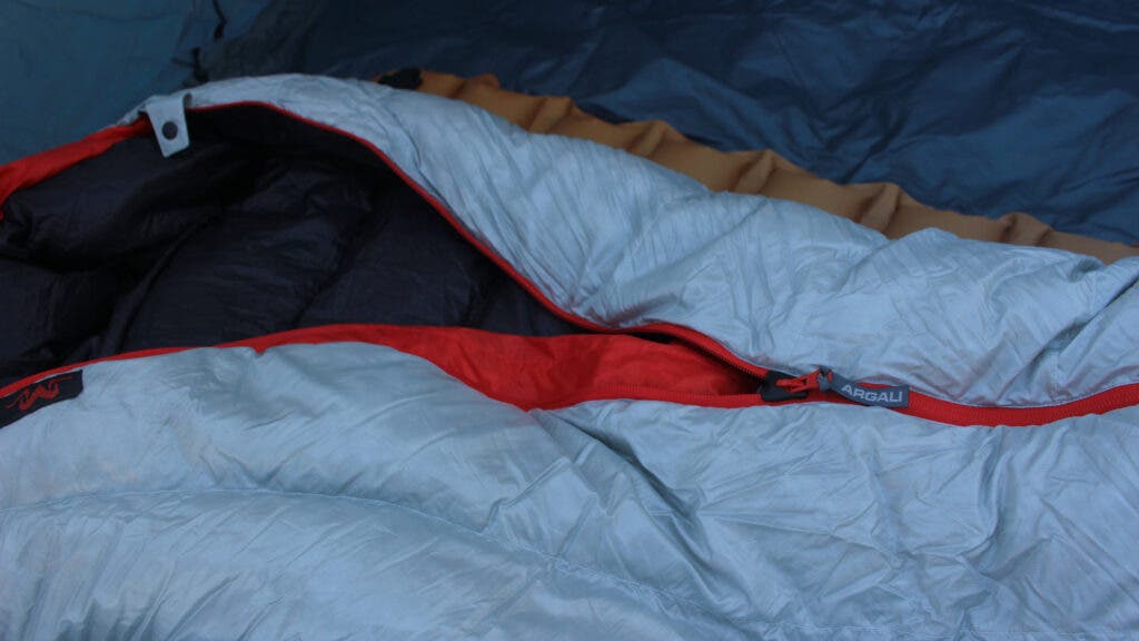 Argali Alpine 20 testing backpacking sleeping bag