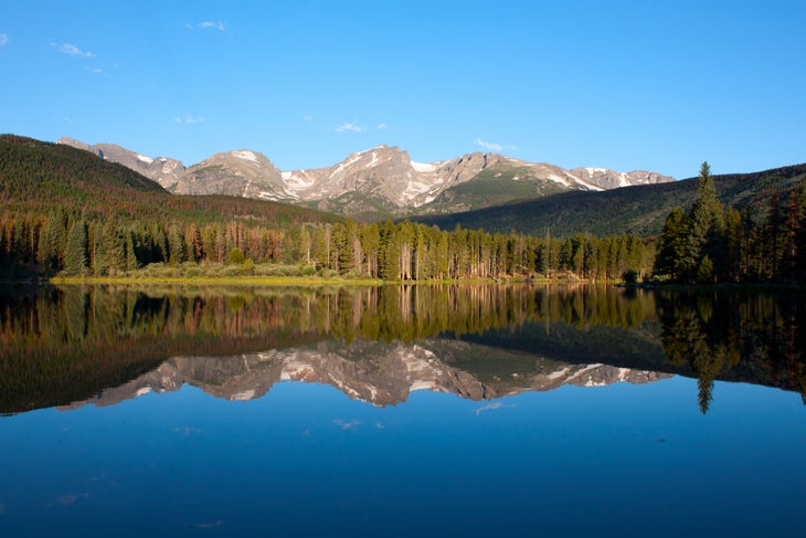 Sprague Lake in Rocky Mountain National Park