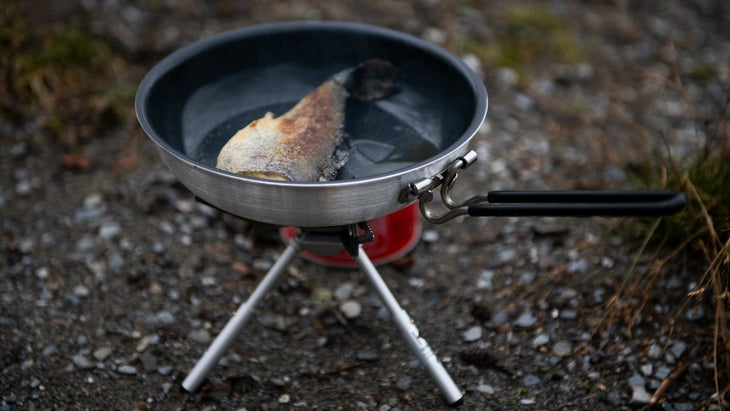 GSI Bugaboo Ceramic Frypan (8 in.) backpacking pots and pans