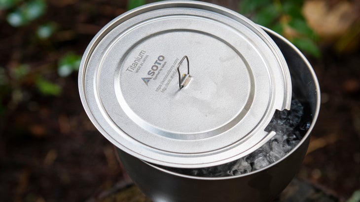 Soto Titanium Pot 1100 backpacking pots and pans