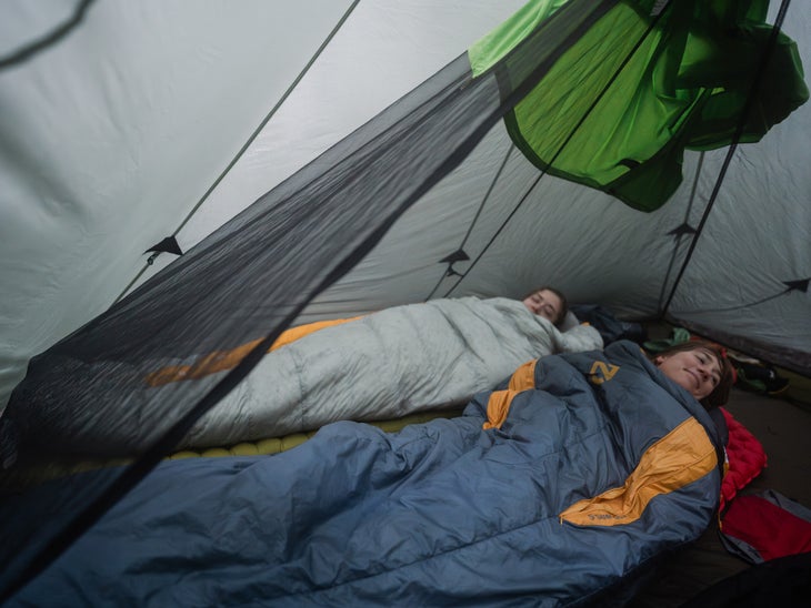 sleeping bags