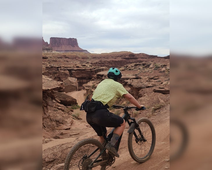 Riding in Moab