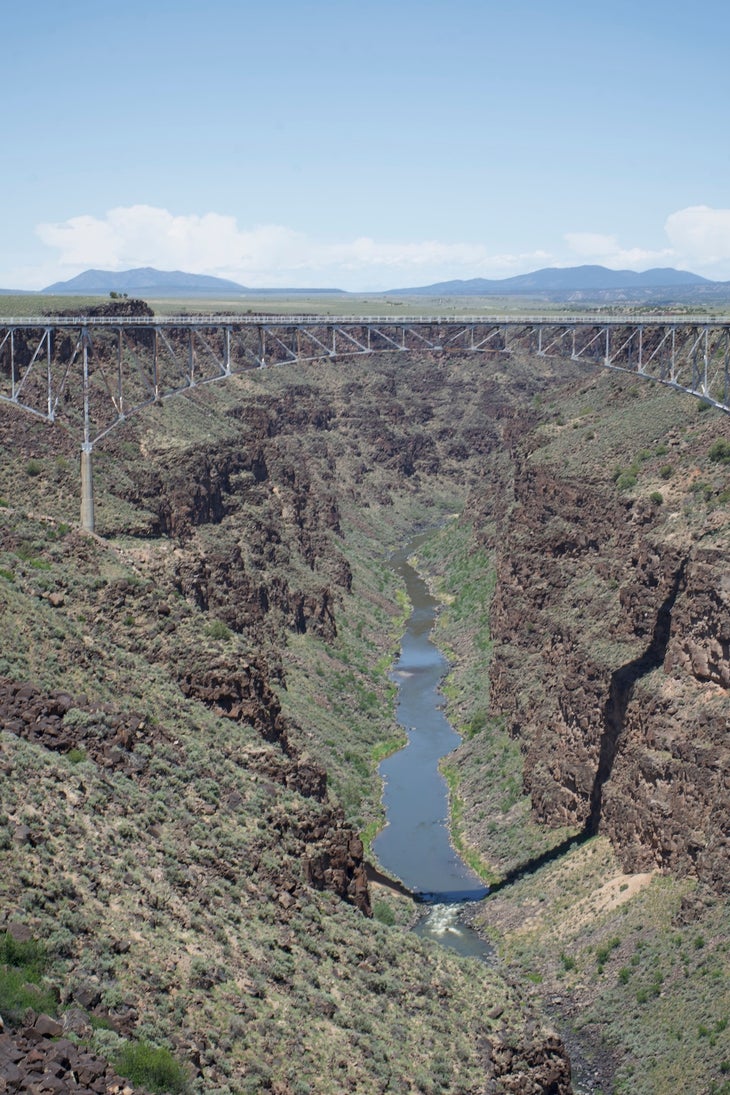Bridge along the Rio Grande Trail.