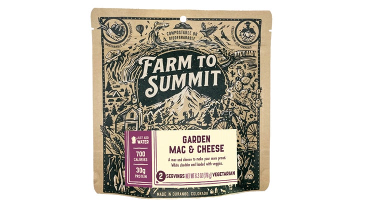 Farm to Summit backpacking meal 2025