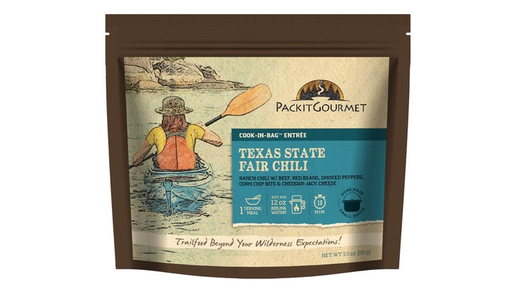 Packit Gourmet backpacking meal 2025