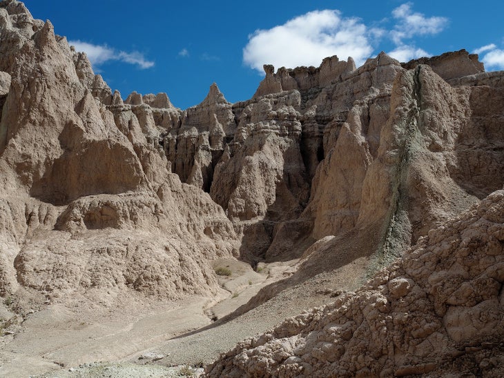 View Along The Notch Trail in Badlands National Park