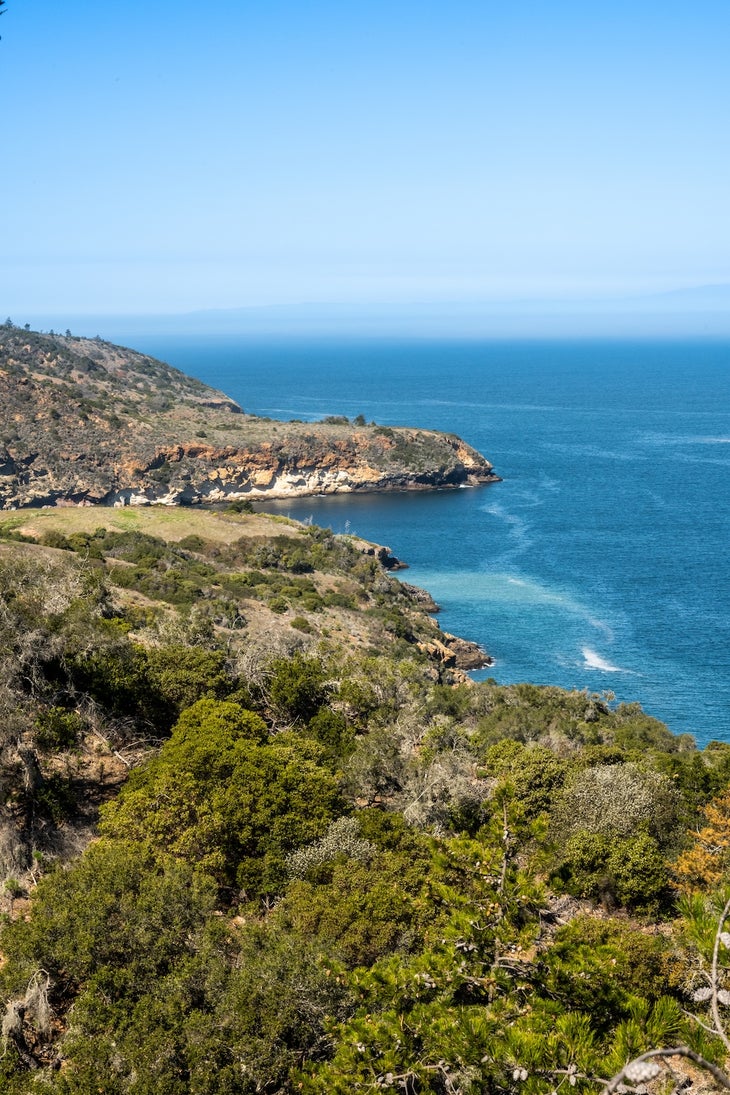 Trail To Tinker Bay and Pelican Harbor in Channel Islands National Park