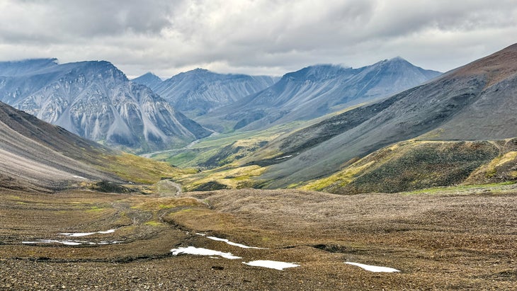 Moody Brooks Range Scene