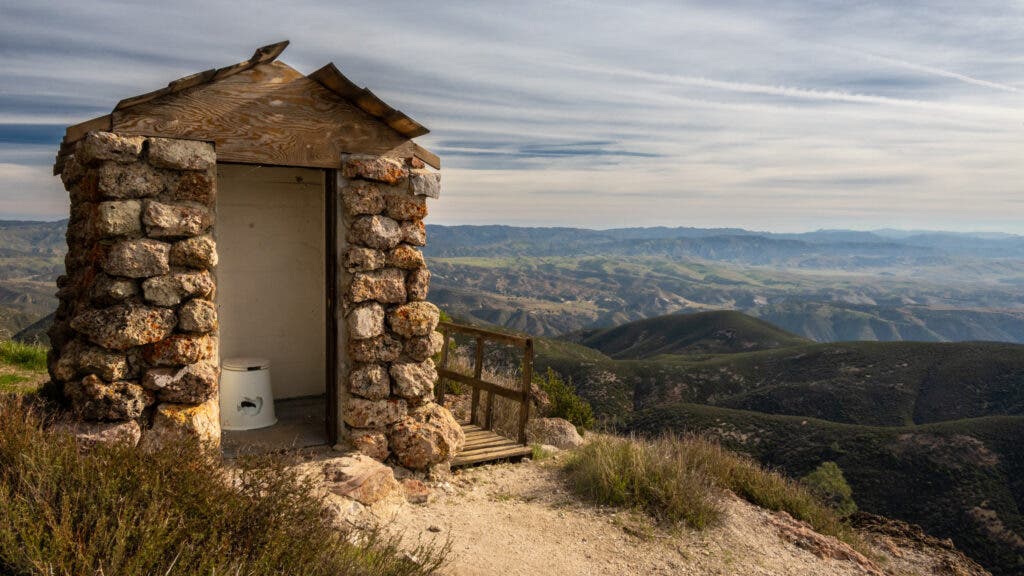 open lavatory