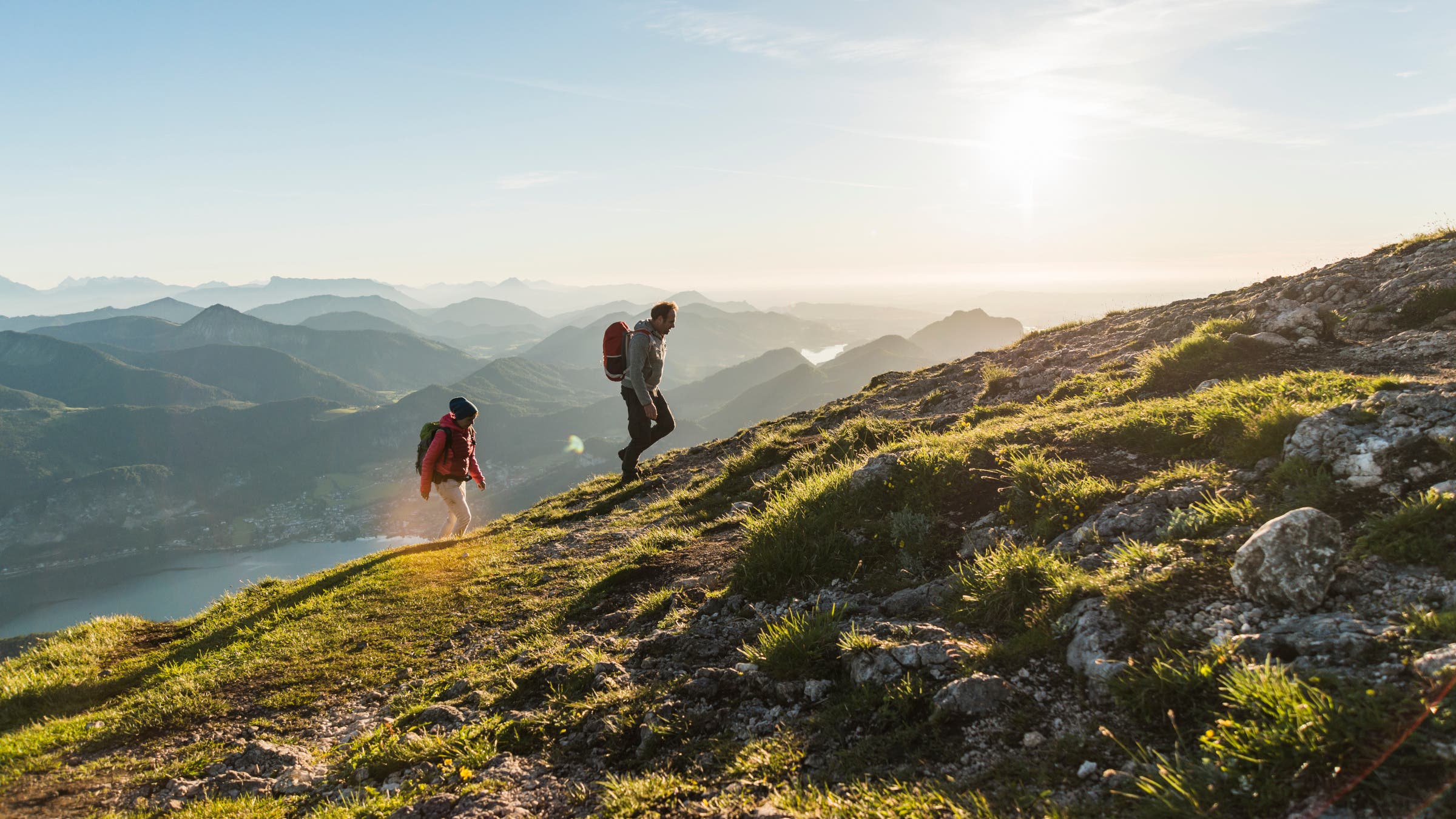 pair of hikers
