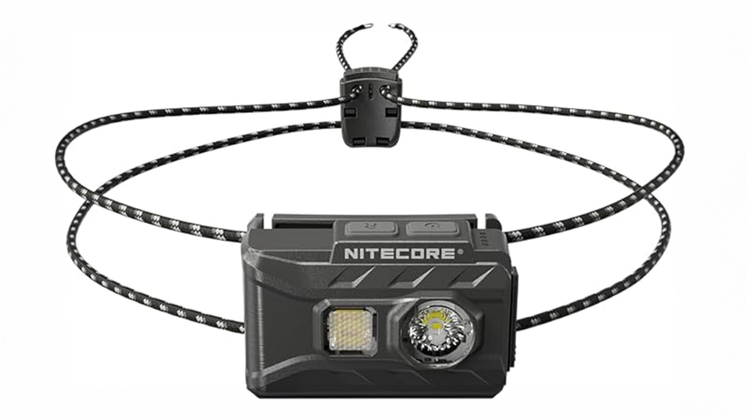 Nitecore Headlamp on white background