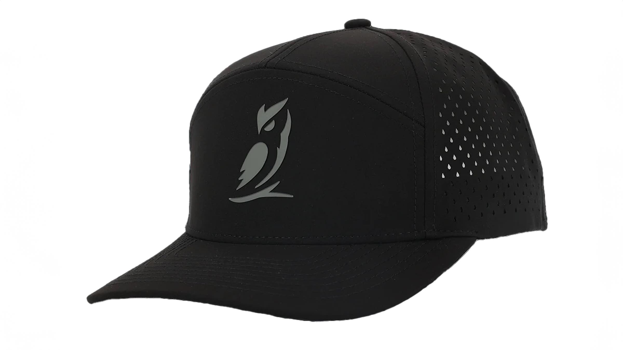 Outdoor Vitals Pro Line hat black on white background