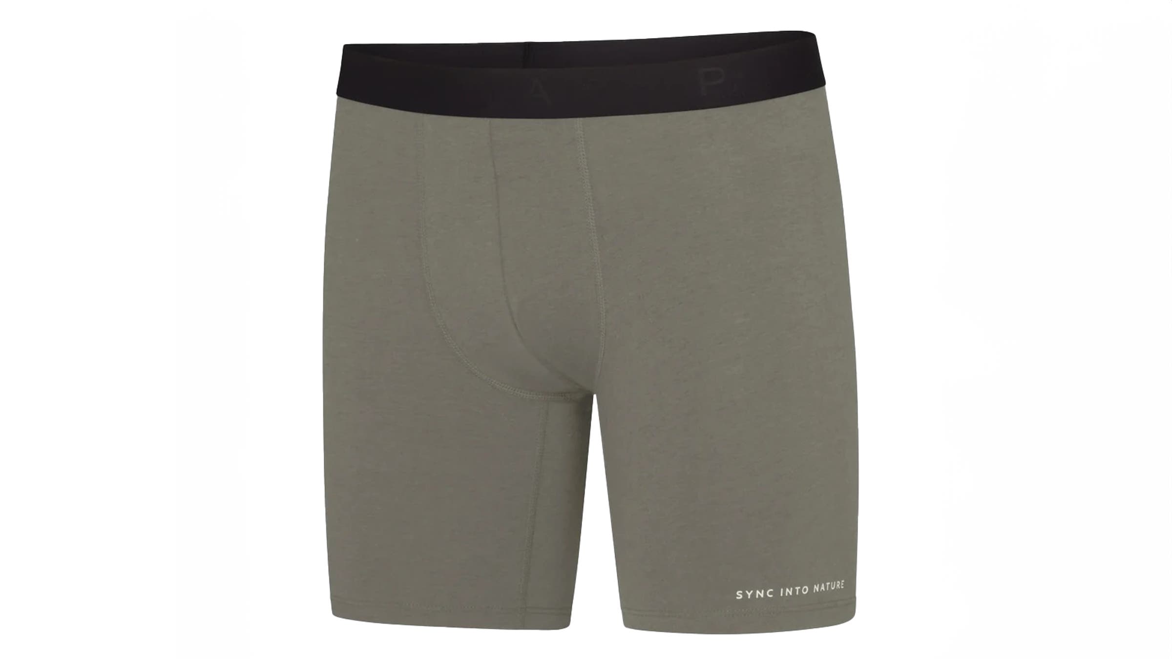 Paka Undwear men briefs green on white background