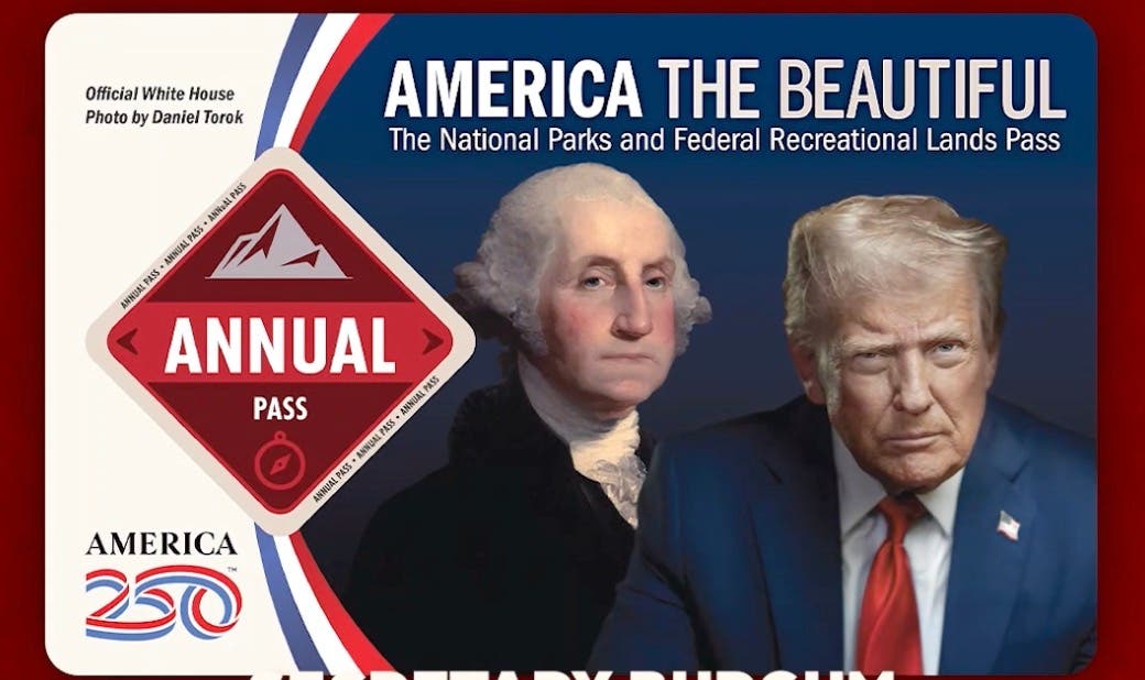 Trump and Washington on parks pass