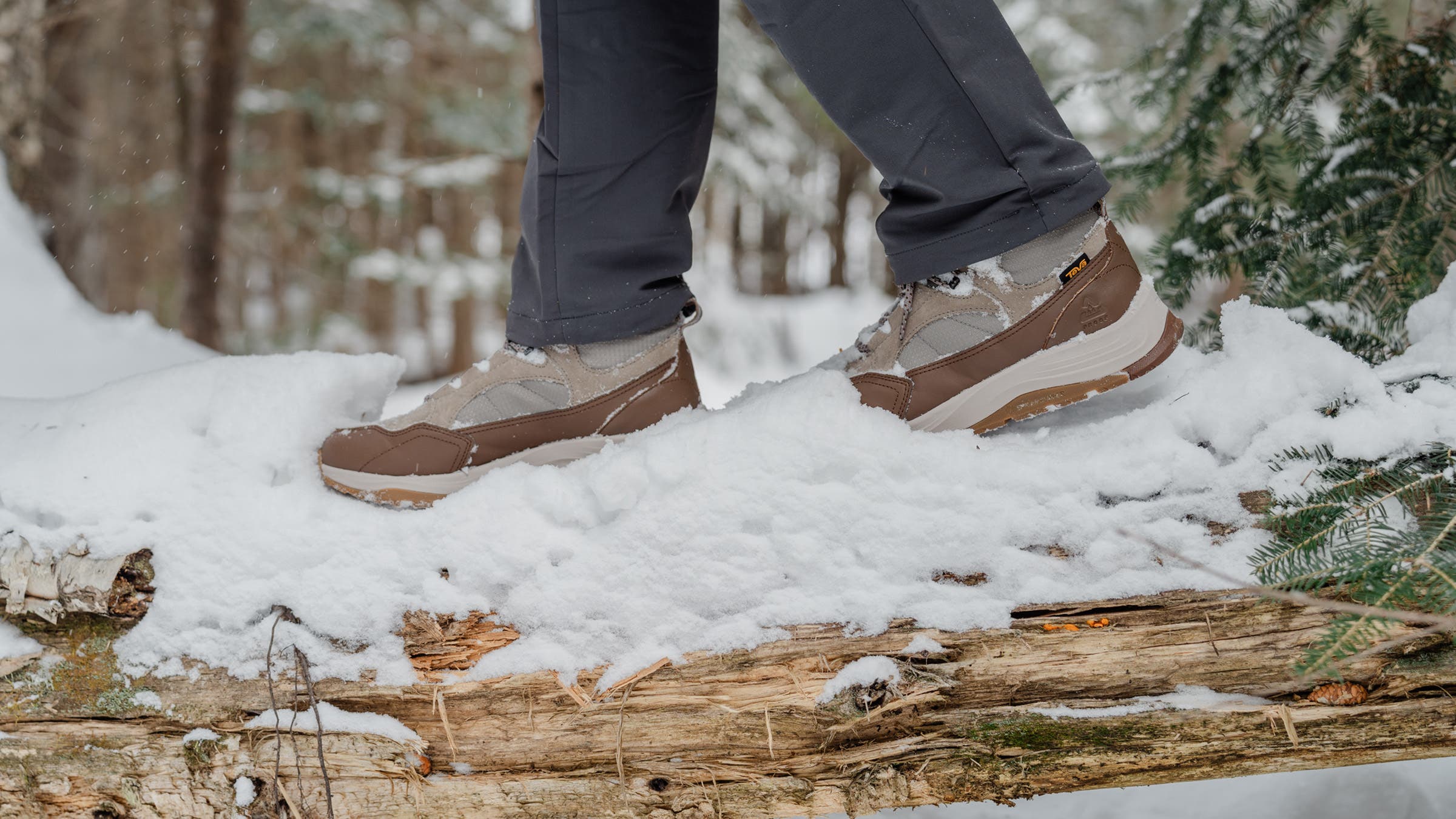 winter hiking boots