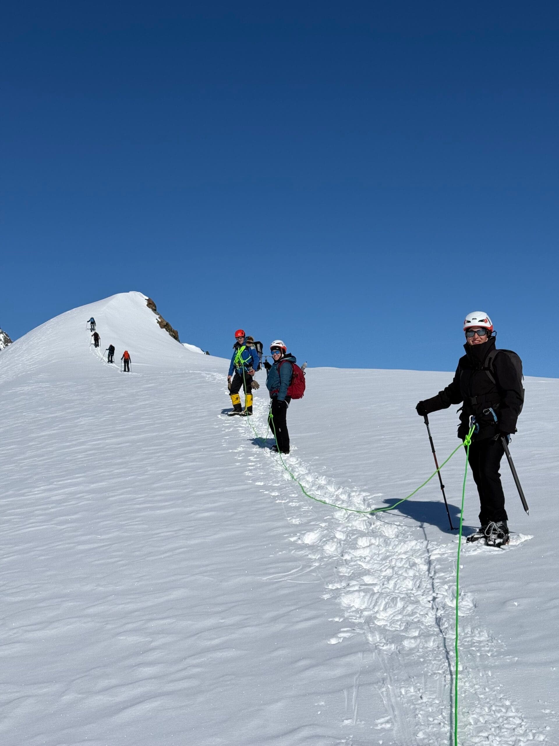 hiking in antarctica 