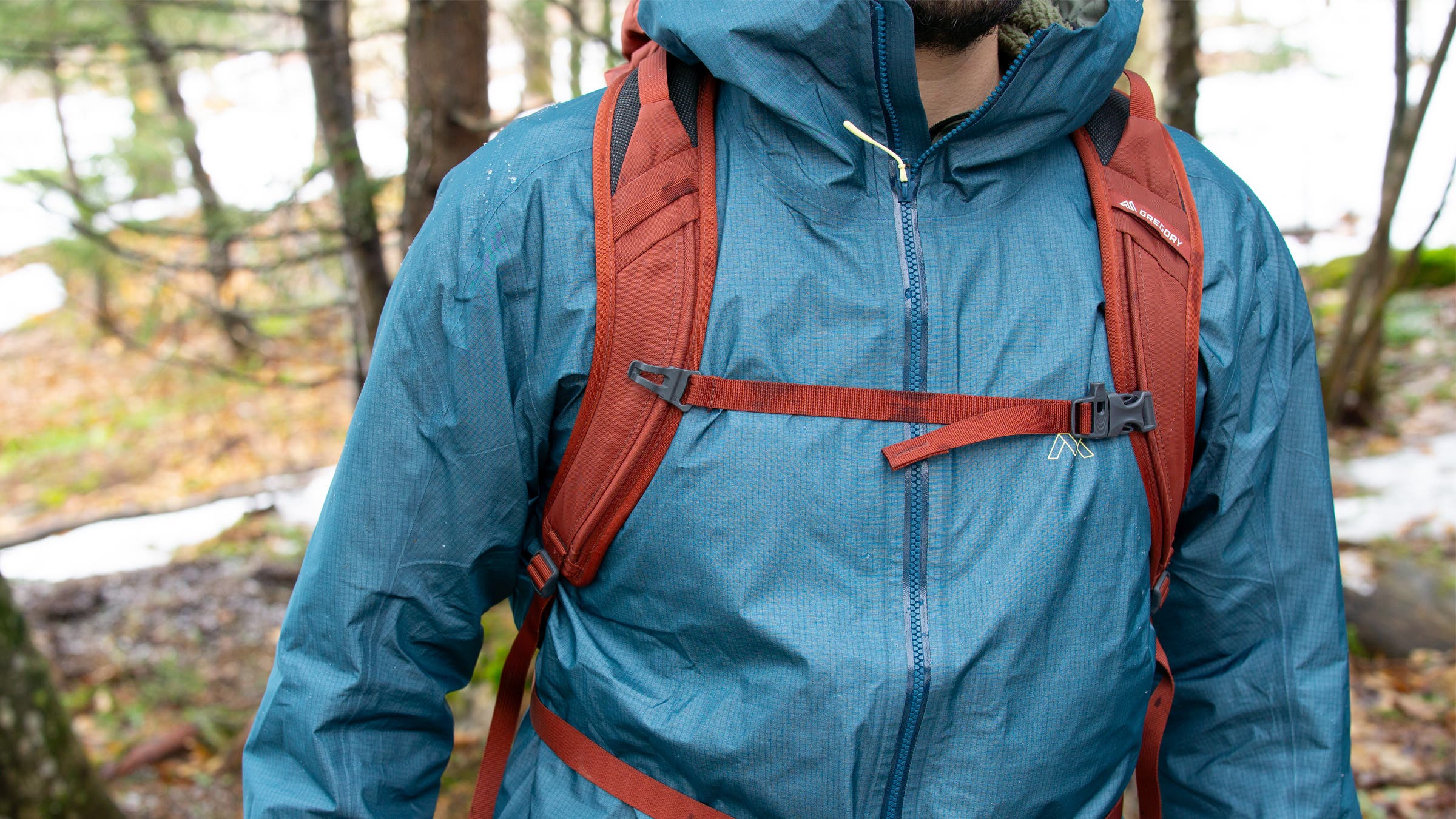 7Mesh Guardian Air Jacket in the woods