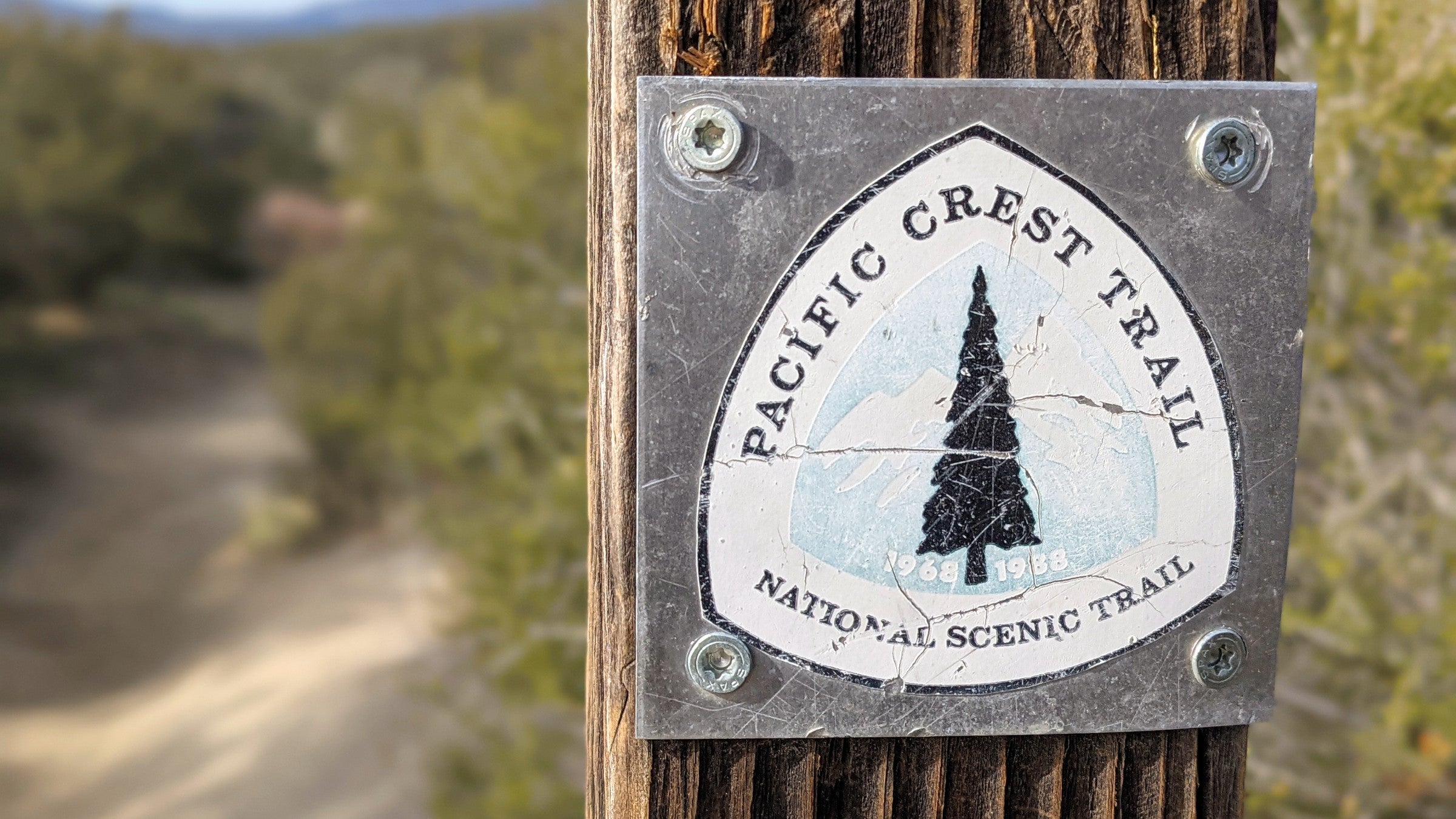 Warner Springs Pacific Crest Trail sign