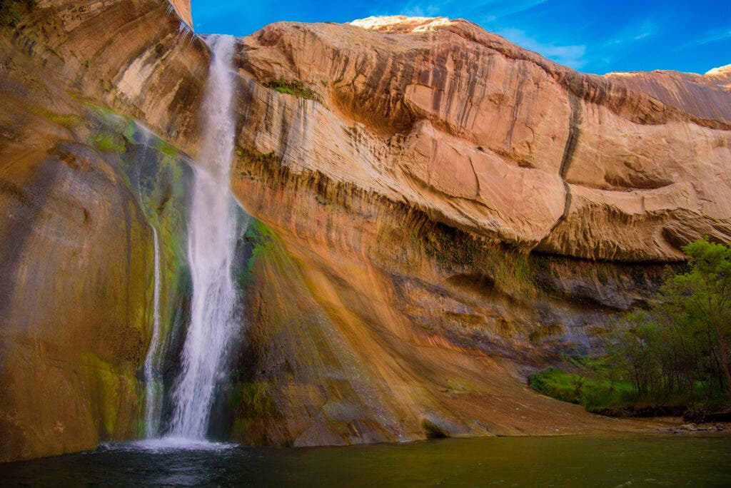 Lower Calf Creek Falls in Utah
