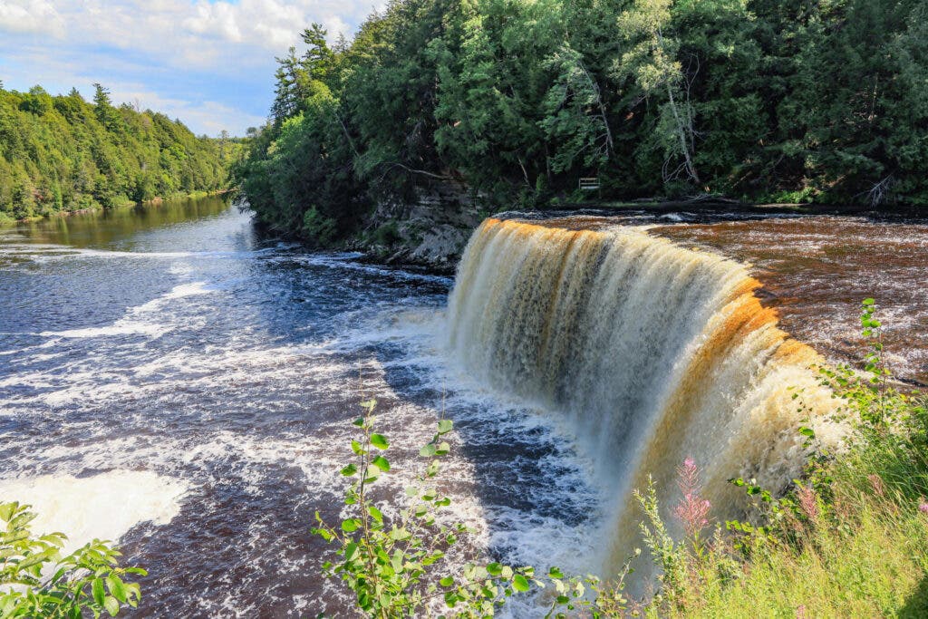 Waterfall in Michigan