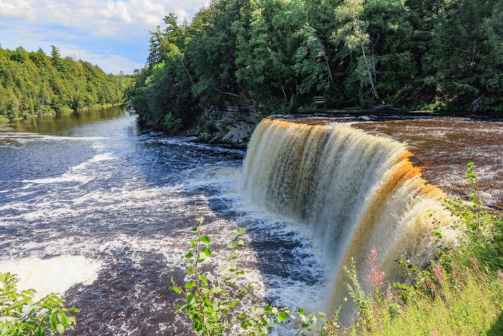 Waterfall in Michigan