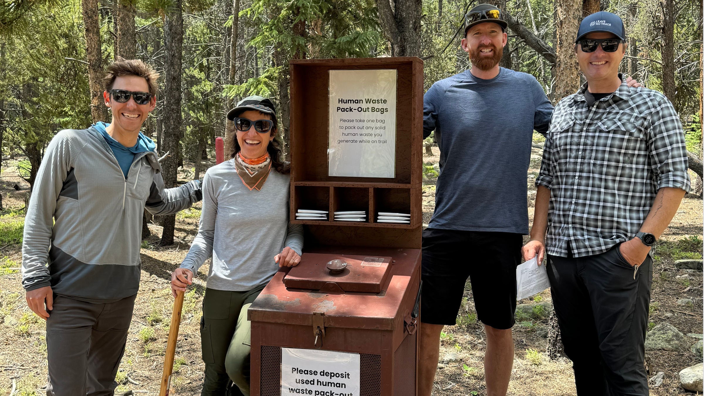 Hikers On Board for 'Pay to Poop' Plan, Study Reveals