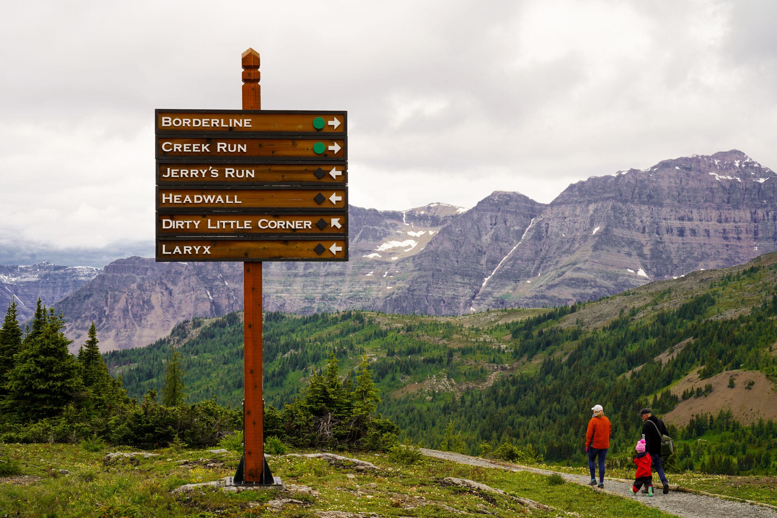 Hiking at Banff Sunshine Village