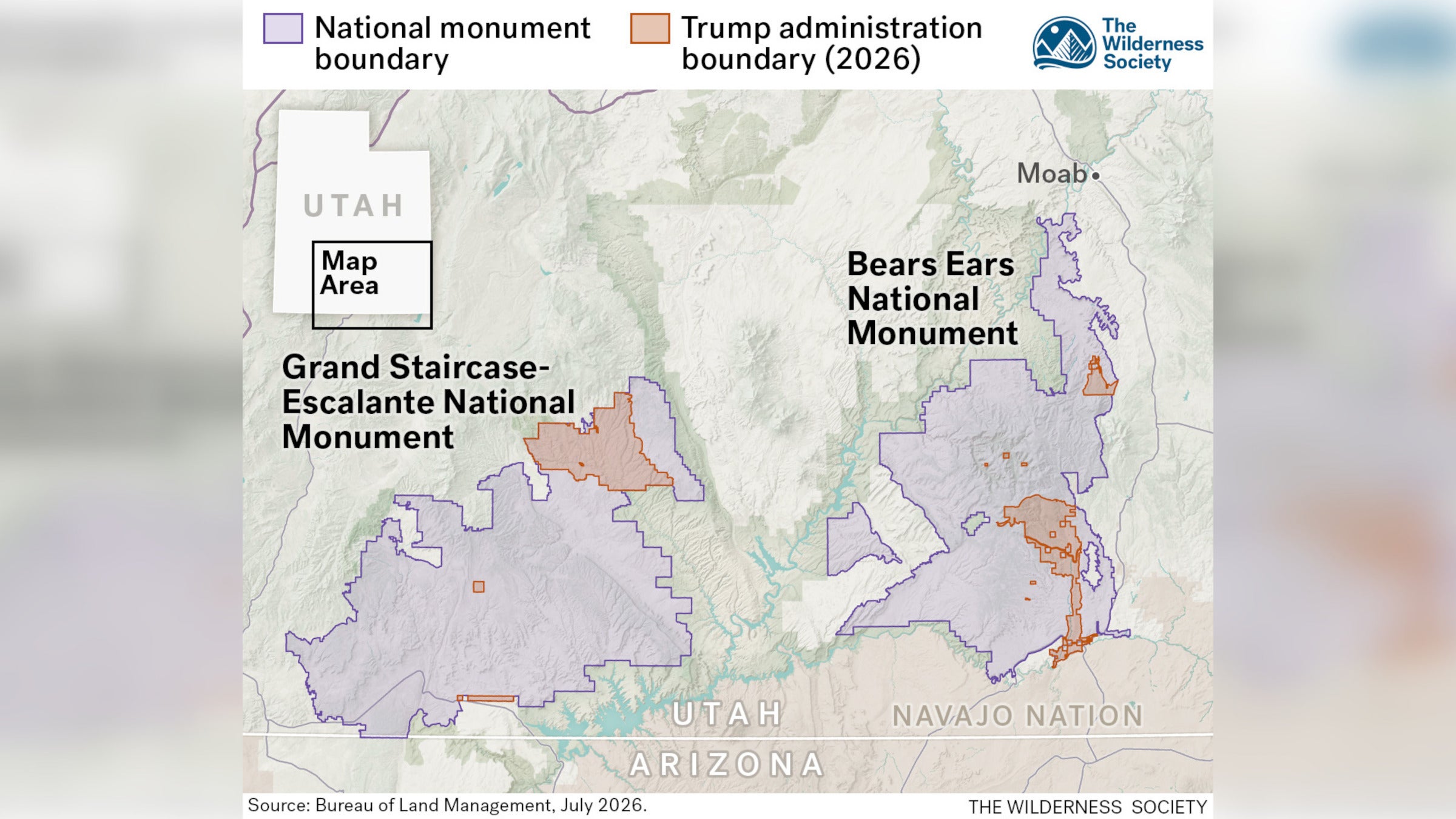 New Maps Show Unprecedented Cuts to Bears Ears and Grand Staircase-Escalante. This Is What They're Losing