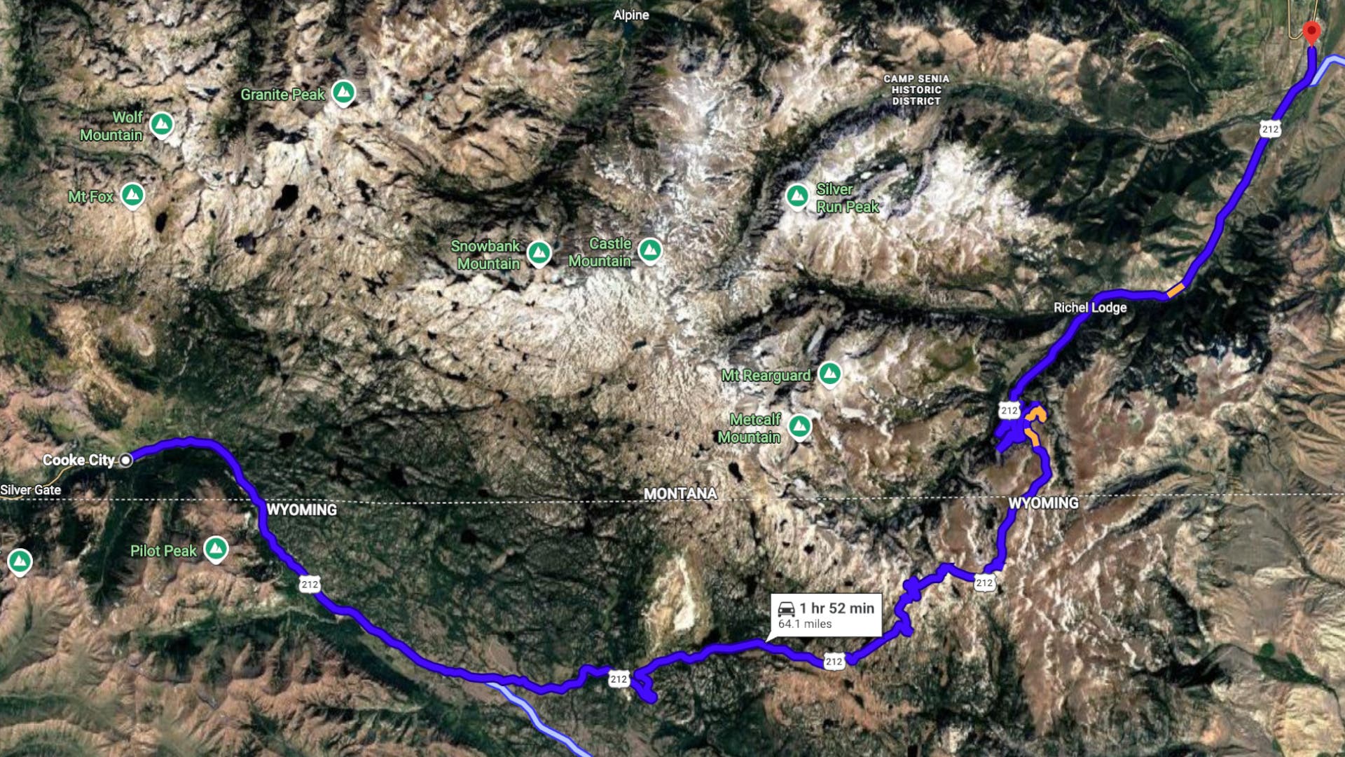 Headed to Yellowstone? This 63-Mile Highway Offers Stunning Camping and Hiking on the Way.