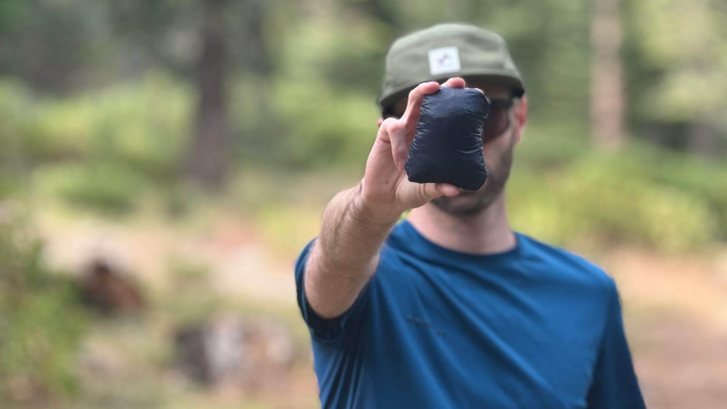Montane Featherlite Nano packed down small into pocket