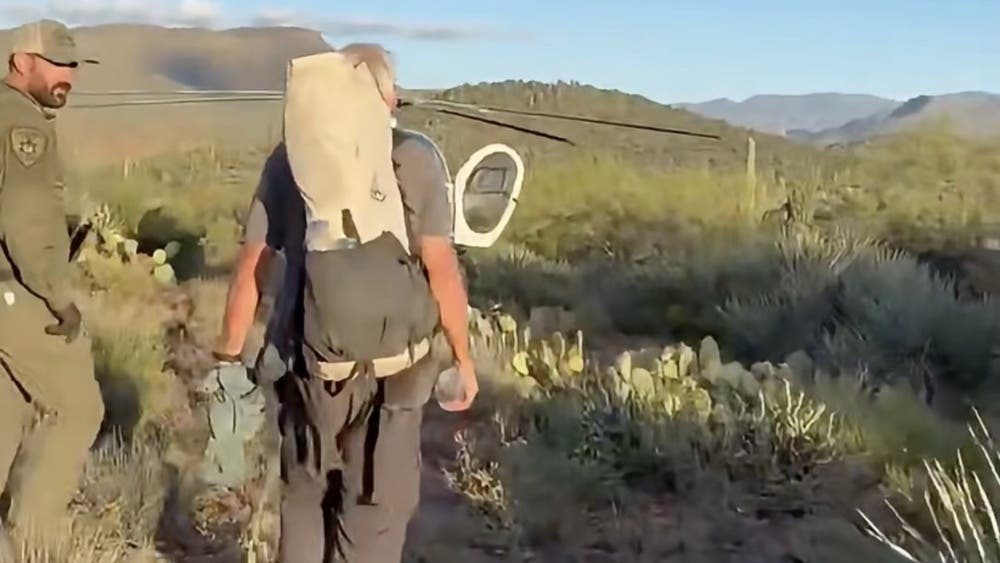 Backpacker Rescued in Central Arizona After Floods Sweep Away His Gear
